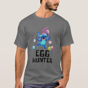 T-shirt Chasseur D'Oeufs De Lapin De Pâques