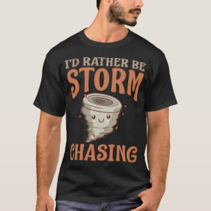 T-shirt Chasseur d'ouragan S2 Chasseur de tempête Chasse à