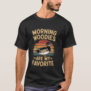 T-shirt Chasseur drôle matin Woody mon canard préféré chas