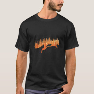 T-shirt Chasseur forestier de renard silhouette renard 1