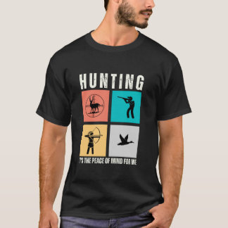 T-shirt Chasseur humoristique qui dit chasse en dehors de 
