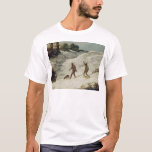 T-shirt Chasseurs dans la neige ou les braconniers