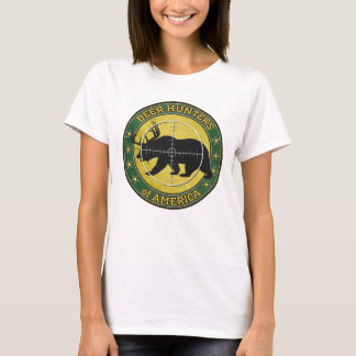 T-shirt Chasseurs de bière de l'Amérique (ours d'amusement