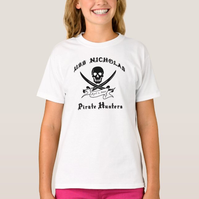 T-shirt Chasseurs de pirates (Devant)