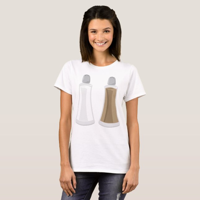 T-shirt Chasseurs De Sel Et De Poivre (Devant entier)