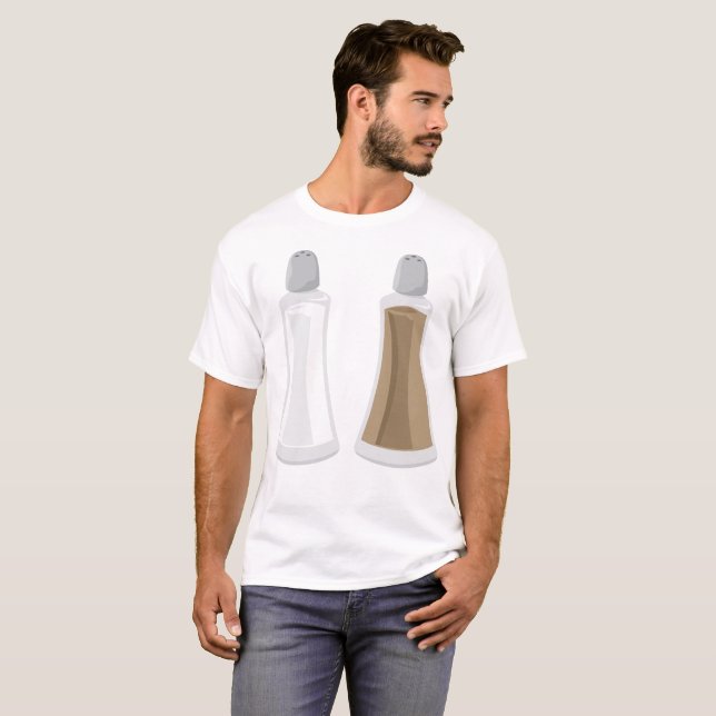 T-shirt Chasseurs De Sel Et De Poivre (Devant entier)