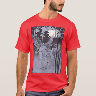 T-shirt Chasseurs vintages de fées Lune Fairycore Ret esth
