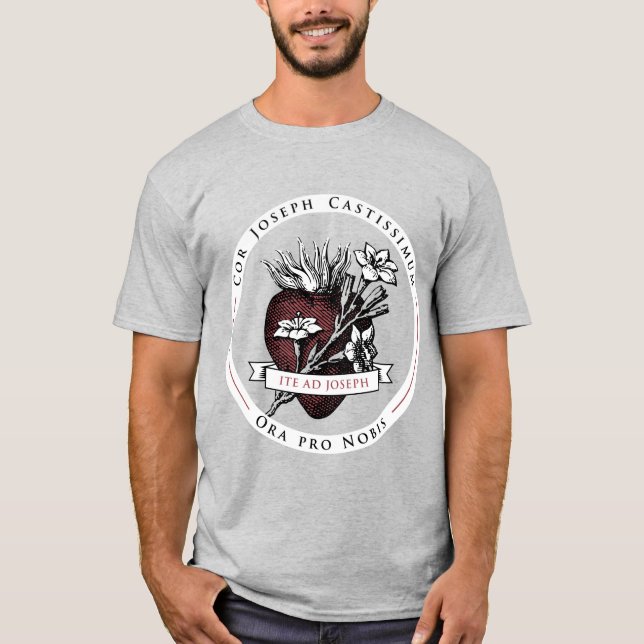 T-shirt Chaste Coeur de Saint-Joseph (Devant)
