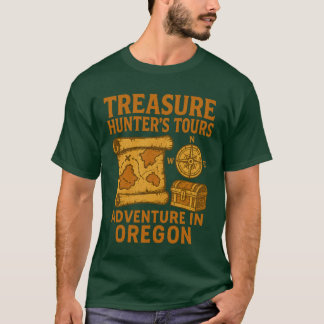 T-SHIRT CHASTER COPPERPOT'S TREASPOT HUNT TOURS EN ASTORIE