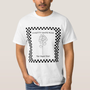 T-shirt Chastity Rose Vegan Virgin + Chandler's Honesty