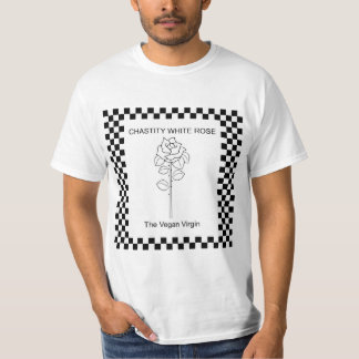 T-shirt Chastity Rose Vegan Virgin + Chandler's Honesty