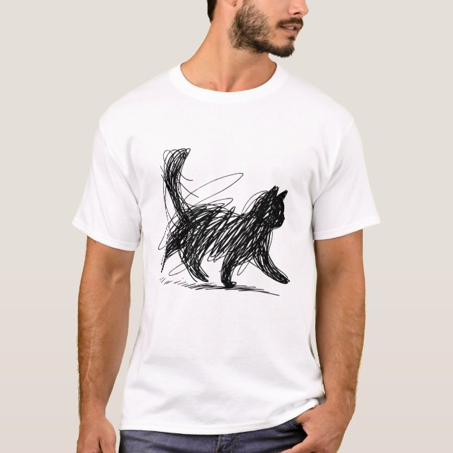 T-shirt Chat (Devant)
