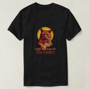 T-shirt chat à gingembre Iconique