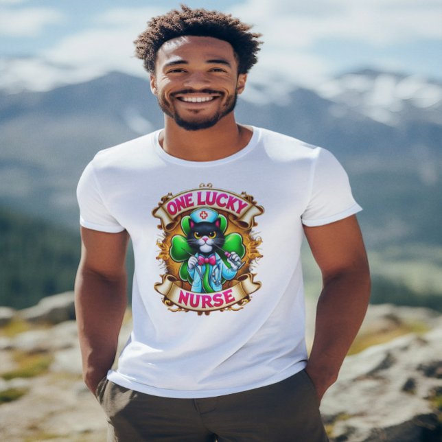 T-shirt Chat à la puissante (Créateur téléchargé)