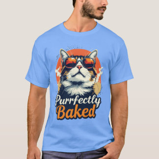 T-shirt Chat à la sauce parfaite Chats Amusants Dire famil