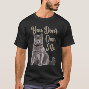 T-shirt Chat à poil court British Shorthair Citation Maman