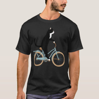 T-shirt Chat à vélo