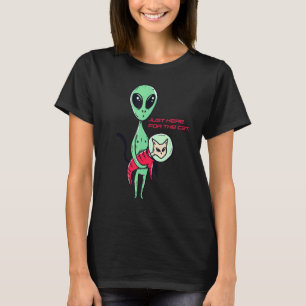 T-shirt Chat Alien