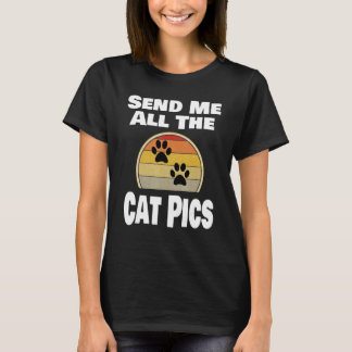 T-shirt Chat   Animal Familier Propriétaire Envoyez-moi To
