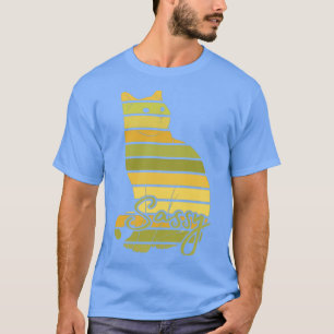 T-shirt Chat artistique