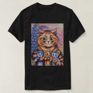 T-shirt Chat aux chatons, Louis Wain