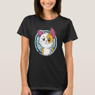 T-shirt Chat aux grandes oreilles a l'air sceptique
