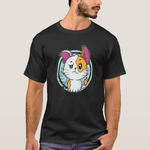 T-shirt Chat aux grandes oreilles a l'air sceptique