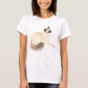 T-shirt chat balinais
