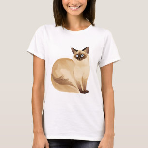 T-shirt chat balinais