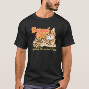T-shirt chat Bengal tout autre est juste un chat