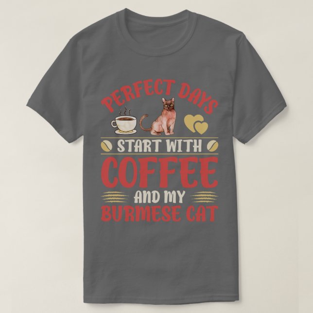 T-shirt Chat birman (Design devant)