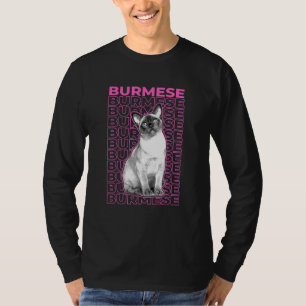 T-shirt Chat Birman Pastel Aesthetic