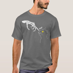 T-shirt Chat Black Lover Skeleton Main Boop Funny Hallowee