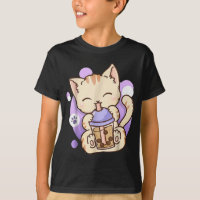 Chat Boba Tea Bubble Tea Anime Kawaii Neko pour fi