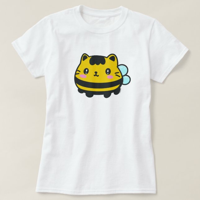T-shirt Chat Bumblebee (Design devant)