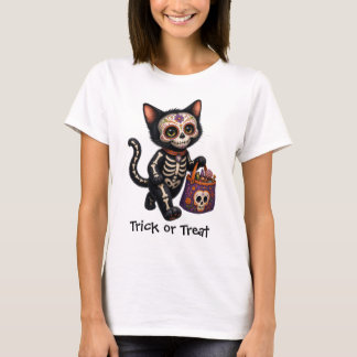 T-Shirt Chat Calavera