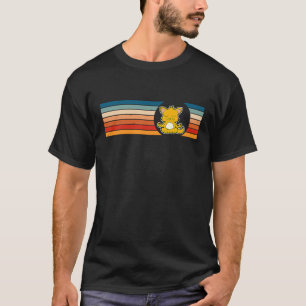 T-shirt Chat Calmcat Yoga Position Animalière Fréquence Vi