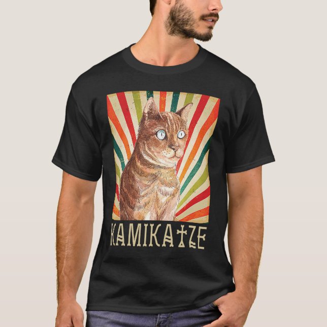 T-shirt Chat Cami Chat Chats Chat Chat Meow (Devant)