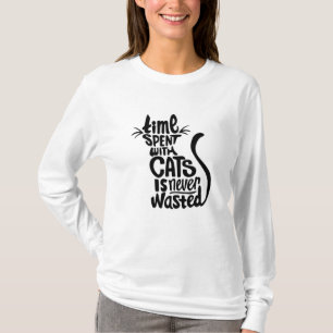 T-shirt Chat Chats Amoureux des chats animal Kitten mignon