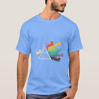 T-shirt chat chats chatons chatte chatte chatte chatte col