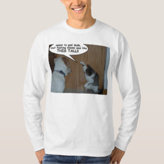 T-shirt Chat/chien drôles