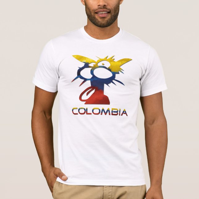 T-shirt Chat colombien (Devant)