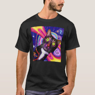 T-shirt Chat coloré chaton adorable
