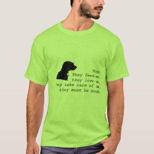 T-shirt Chat contre le chien