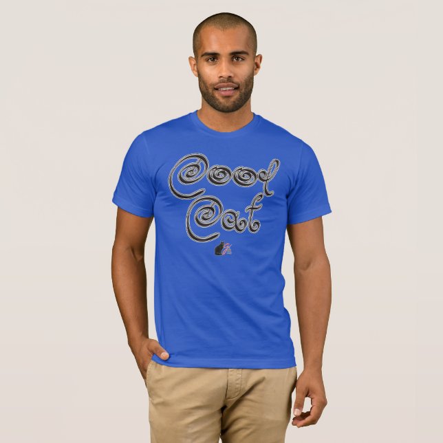 T-shirt Chat Cool (Devant entier)