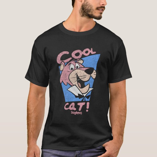 T-shirt Chat Cool Snagglepuss (Devant)