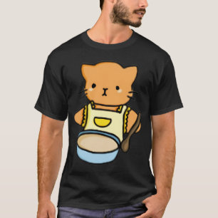 T-shirt Chat cuisine