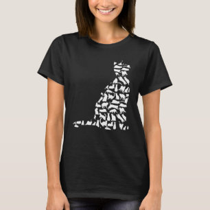 T-shirt Chat Cute Kitties Chat