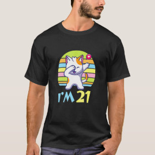 T-shirt Chat Dabbing Avec Coeur Heureux Pour Moi Vous 21 A