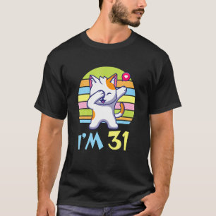 T-shirt Chat Dabbing Avec Coeur Heureux Pour Moi Vous 31 A